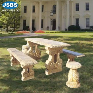 Beige Marble Table, Beige Marble Table